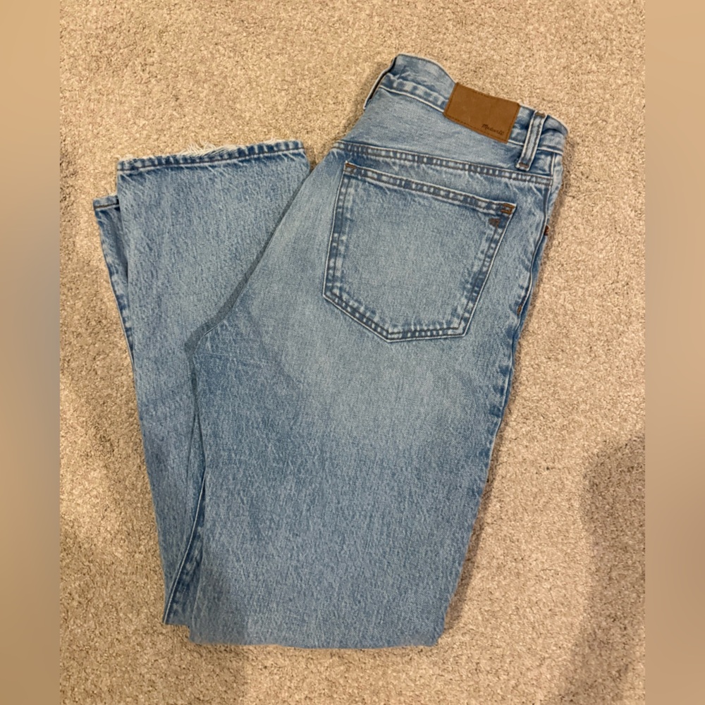 Madewell 90’s Light Blue Straight Jeans size 28